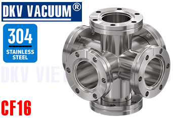 Cút chân không CF16, 6 cổng