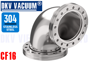 Cút chân không CF16, 90 độ