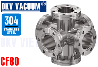 Cút chân không CF80, 6 cổng