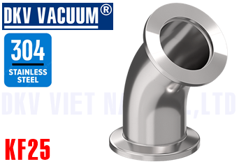Cút chân không KF25 45 độ