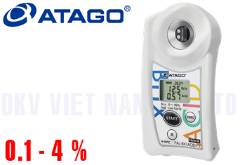 Khúc xạ kế Atago PAL-Easy ACIDF5 Master Kit