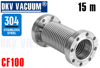 Ống dây chân không CF100, 15 mét