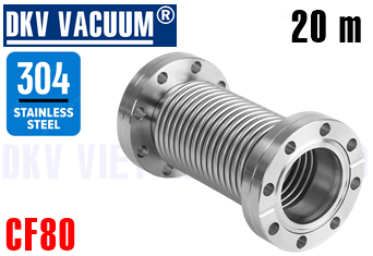 Ống dây chân không CF80, 20 mét