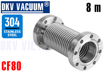 Ống dây chân không CF80, 8 mét