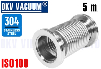 Ống dây chân không ISO100, 5 mét