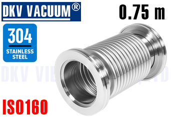 Ống dây chân không ISO160, 0.75 mét