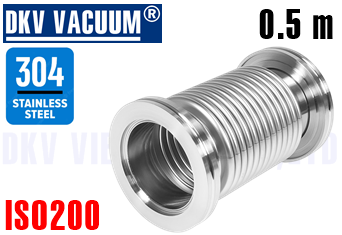 Ống dây chân không ISO200, 0.5 mét