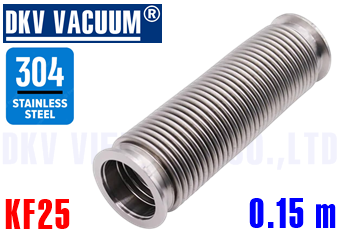 Ống dây chân không KF25, 0.15 mét