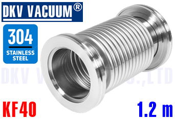 Ống dây chân không KF40, 1.2 mét
