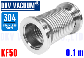 Ống dây chân không KF50, 0.1 mét