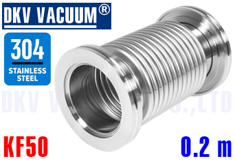 Ống dây chân không KF50, 0.2 mét