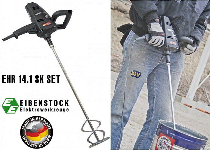 may khuay tron Eibenstock EHR 14.1 SK SET, Eibenstock mixer EHR 14.1 SK SET