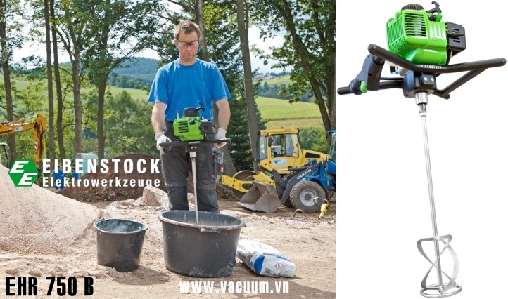 may khuay tron Eibenstock EHR 750 B, Eibenstock mixer EHR 750 B