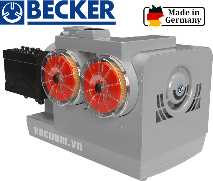 bom chan khong Becker VARIAIR BCV 150, Becker claw vacuum pump VARIAIR BCV 150