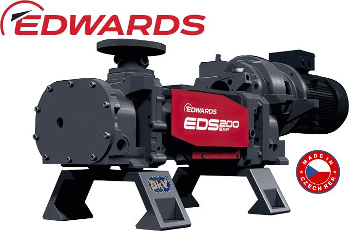 Bơm chân không trục vít Edwards EDS200 Chemical, bơm hút chân không trục vít Edwards EDS200 Chemical, Edwards screw vacuum pump EDS200 Chemical
