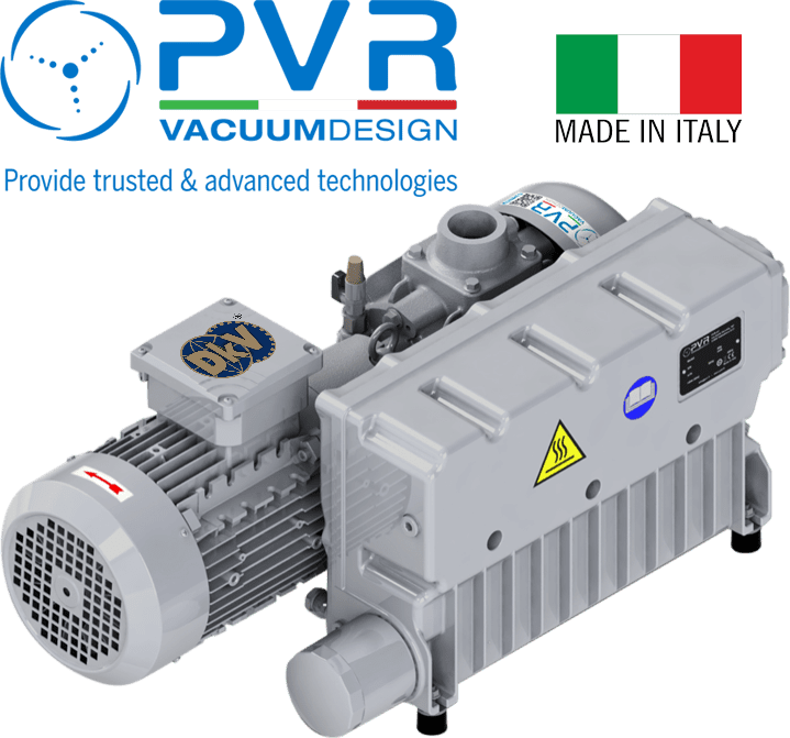 Bơm chân không PVR EU 67M HWT, PVR single stage oil rotary vane Vacuum Pumps EU 67M HWT