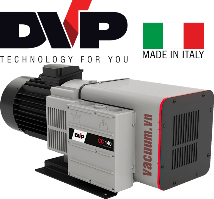Bơm chân không DVP CC 100, bơm hút chân không DVP CC 100, DVP oil-free rotary vane vacuum pumps CC 100