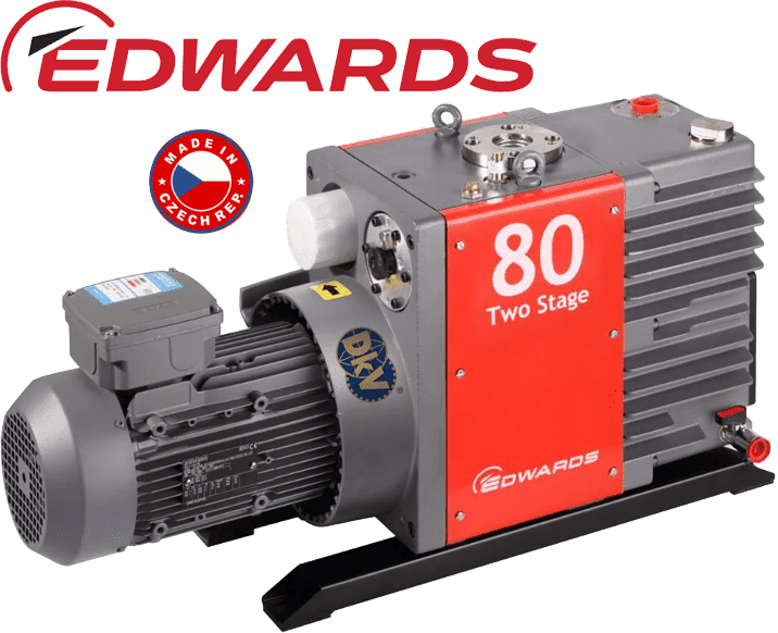 Bơm chân không Edwards E2M80, bơm hút chân không Edwards E2M80, Edward Vacuum oil sealed rotary vane pump E2M80