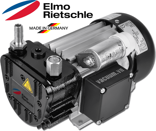 Bơm chân không Elmo Rietschle V-VTE 10, Elmo Rietschle dry running rotary vane vacuum pump V-VTE 10