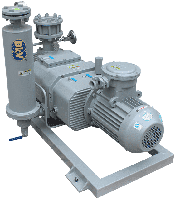 Bơm chân không khô trục vít Hokaido RSP390, Hokaido dry screw vacuum pumps RSP390