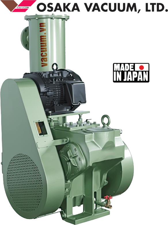 Bơm chân không Osaka P222, bơm hút chân không Osaka P222, Osaka oil belt drive rotary piston vacuum pumps P222