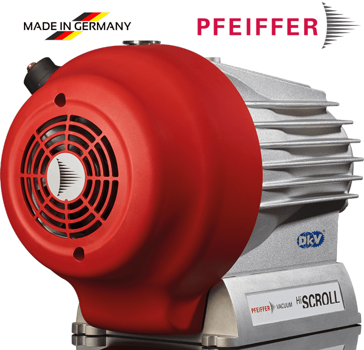 Bơm chân không Pfeiffer HiScroll 18, bơm hút chân không Pfeiffer HiScroll 18, Pfeiffer Dry vacuum pump HiScroll 18