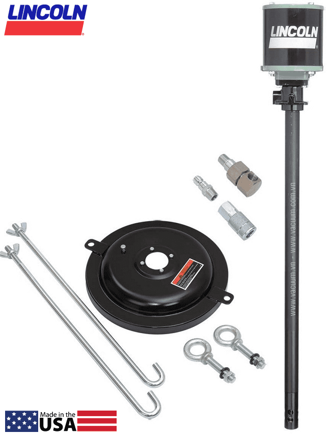 Bộ bơm mỡ khí nén Lincoln V450120LT , Lincoln air grease pump sets V450120LT