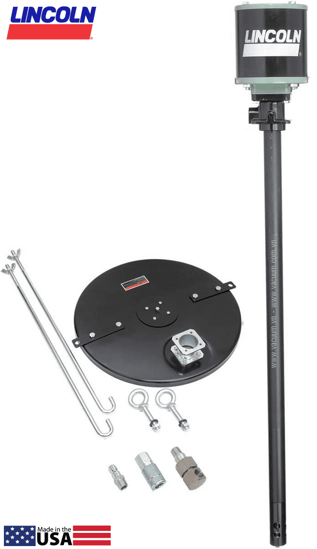 Bộ bơm mỡ khí nén Lincoln 918  , Lincoln air grease pump sets 918 