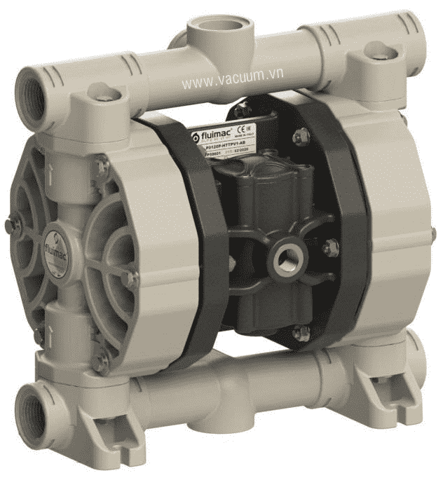 Bơm màng khí nén Fluimac P0120 (PP), Fluimac diaphragm pump P0120 (PP)