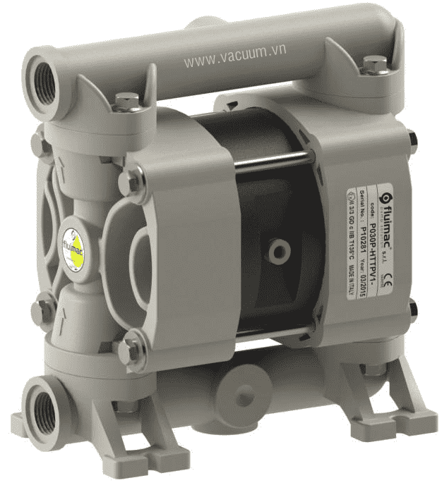 Bom mang khi nen Fluimac P0030 (PP), Fluimac diaphragm pump P0030 (PP)