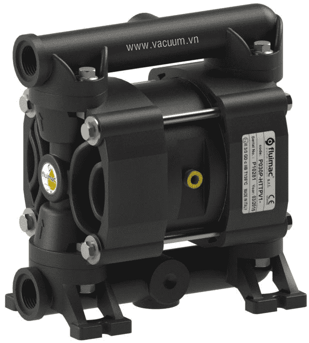 Bom mang khi nen Fluimac P0030 (PVDF), Fluimac diaphragm pump P0030 (PVDF)