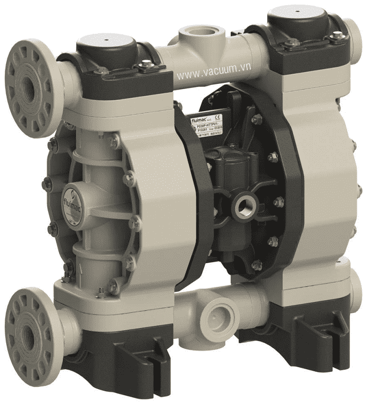 Bơm màng khí nén Fluimac P0170 (PP), Fluimac diaphragm pump P0170 (PP)