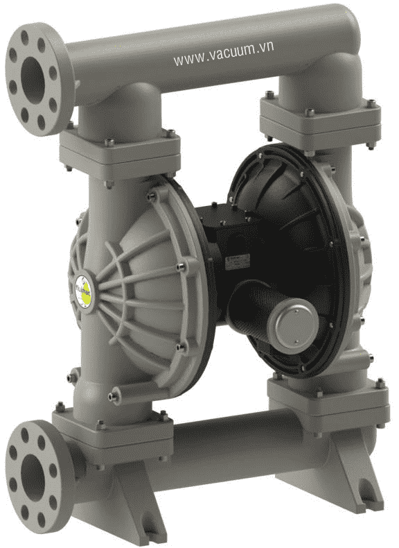 Bơm màng khí nén Fluimac P1000 (PVDF+CF), Fluimac diaphragm pump P1000 (PVDF+CF)