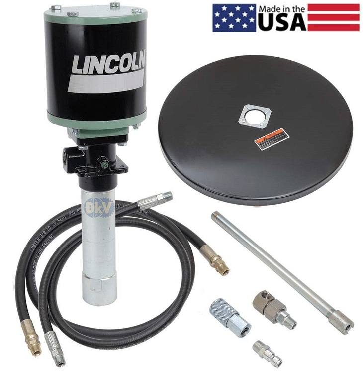 Bộ bơm dầu khí nén Lincoln V410055DC , Lincoln air oil pump sets V410055DC
