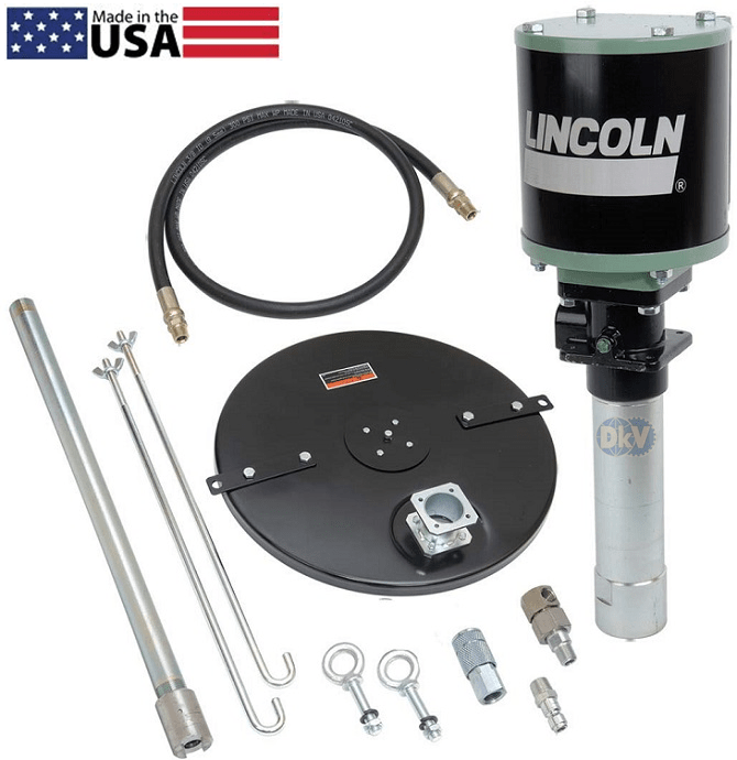 Bộ bơm dầu khí nén Lincoln V410055LT, Lincoln air oil pump sets V410055LT 