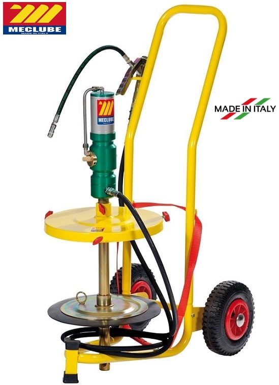 Bộ bơm mỡ khí nén Meclube 013-1107-000, Meclube Pneumatic grease pump sets 013-1107-000