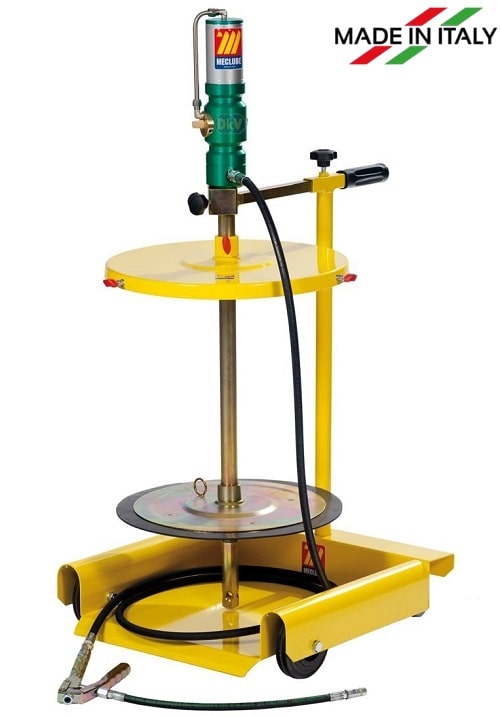 Bộ bơm mỡ khí nén Meclube 013-1120-000, Meclube Pneumatic grease pump sets 013-1120-000