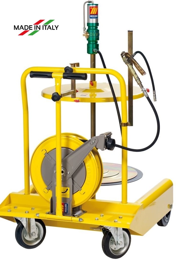 Bộ bơm mỡ khí nén Meclube 013-1135-000, Meclube Pneumatic grease pump sets 013-1135-000