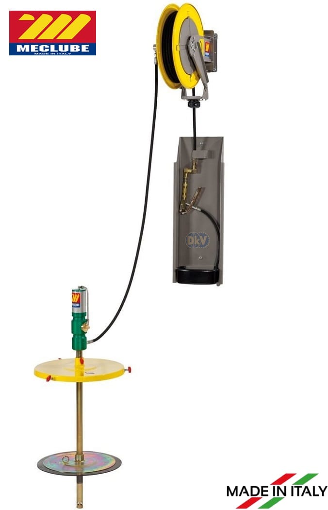 Bộ bơm mỡ khí nén Meclube 013-1137-000, Meclube Pneumatic grease pump sets 013-1137-000