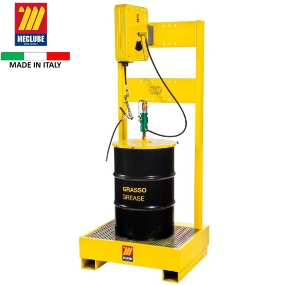 Bộ bơm mỡ khí nén Meclube 013-1933-015, Meclube Pneumatic grease pump sets 013-1933-015