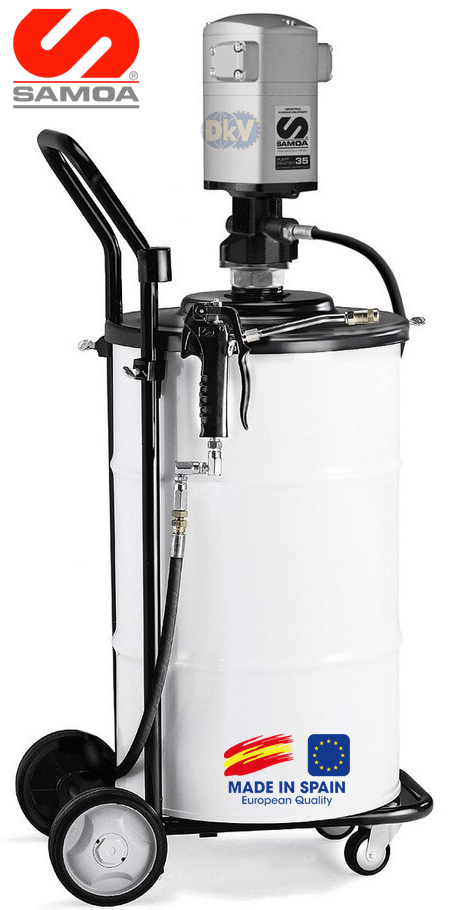 Bộ bơm mỡ khí nén Samoa 423 160 , Samoa air grease pump sets 423 160