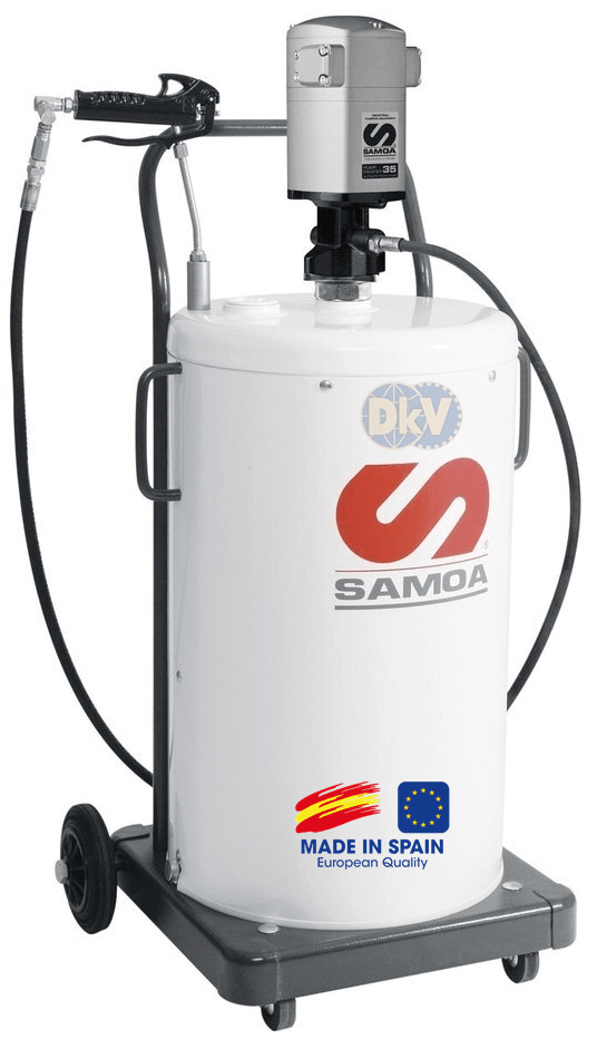 Bộ bơm mỡ khí nén Samoa 486 510 , Samoa air grease pump sets 486 510