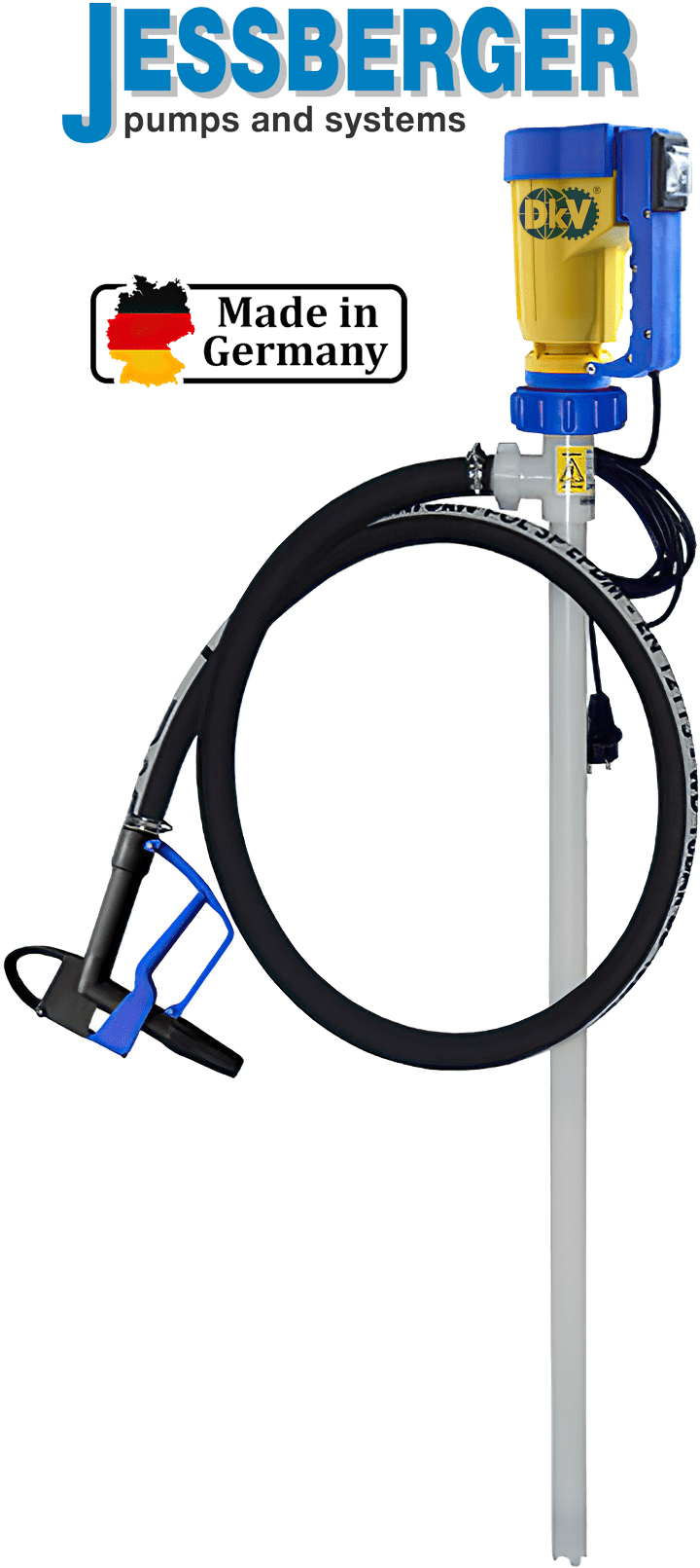 Bơm thùng phuy Jessberger JP-140 PVDF (1141 3213), Jessberger drum pump JP-140 PVDF (1141 3213)