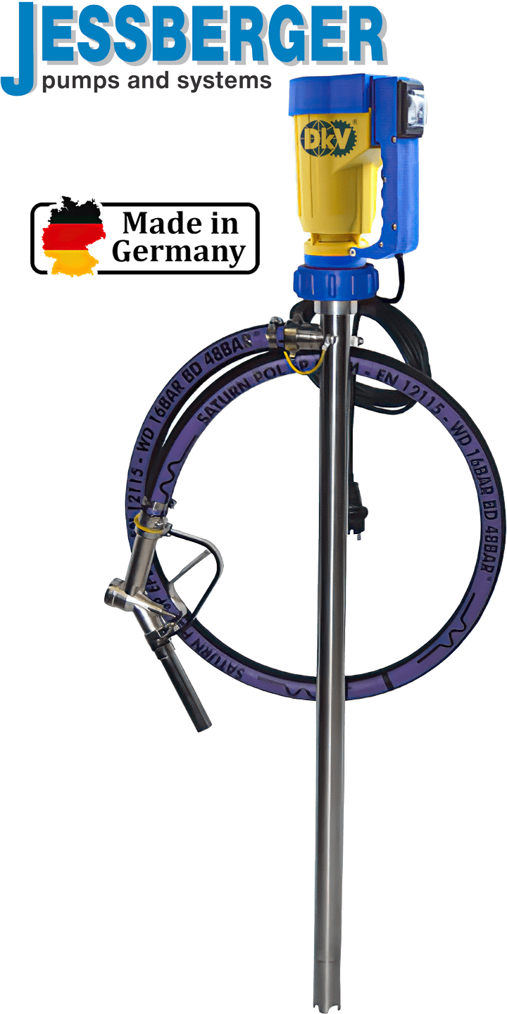 Bơm thùng phuy Jessberger JP-140 SS (1141 3210), Jessberger drum pump JP-140 SS (1141 3210)