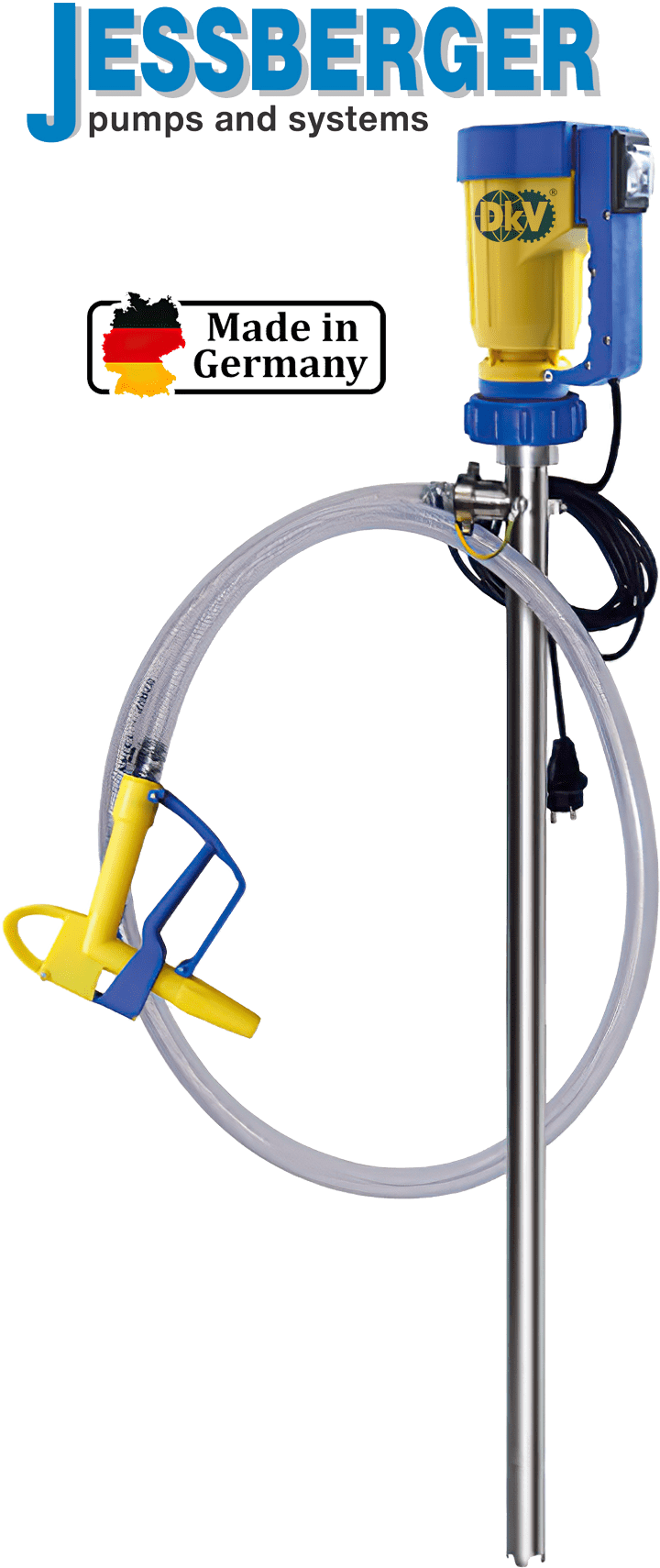 Bơm thùng phuy Jessberger JP-140 SS (1141 3205), Jessberger drum pump JP-140 SS (1141 3205)