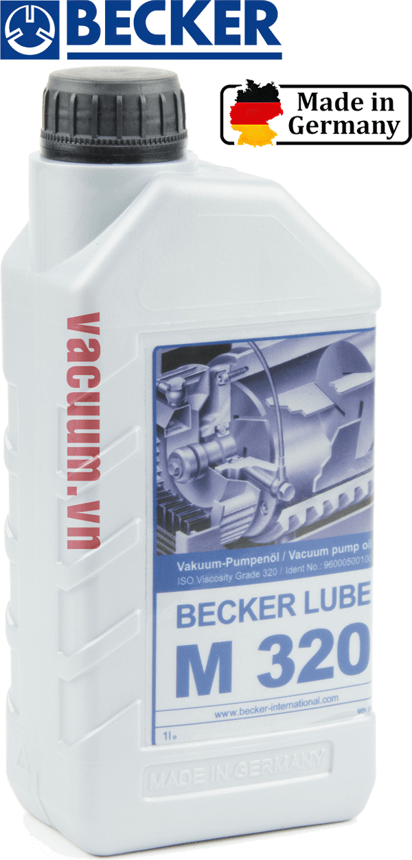 Dầu chân không Becker GB-LUBE M320, dầu bơm chân không Becker GB-LUBE M320, dầu bơm hút chân không Becker GB-LUBE M320, Becker vacuum oil GB-LUBE M320