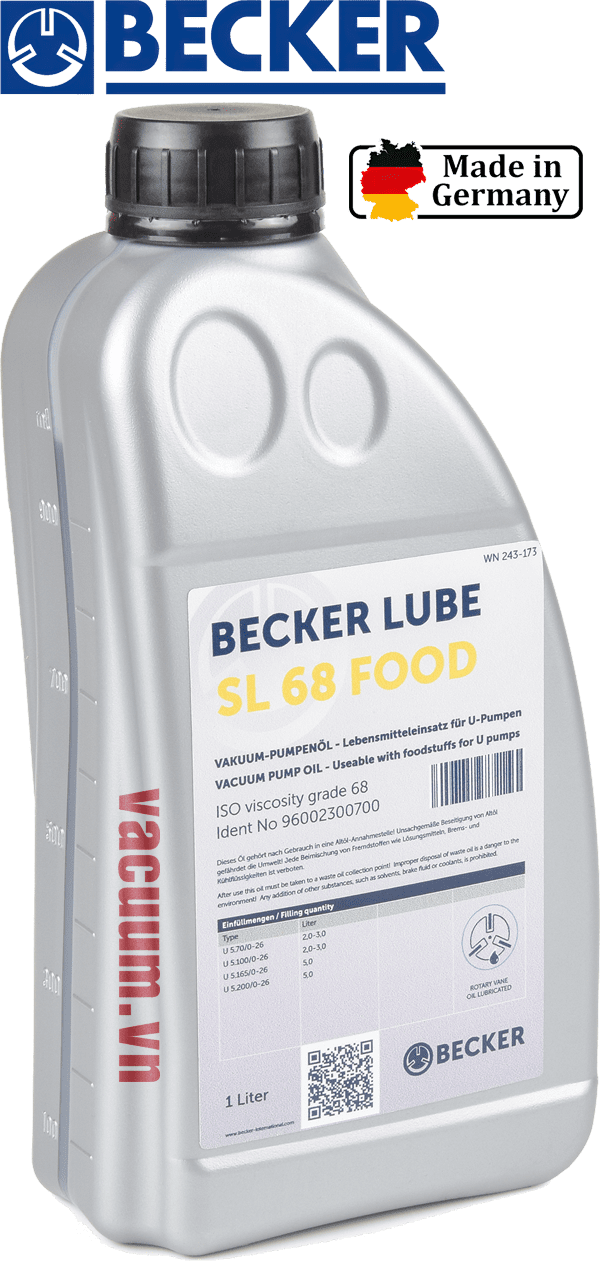 Dầu chân không Becker GB-LUBE S68, dầu bơm chân không Becker GB-LUBE S68, dầu bơm hút chân không Becker GB-LUBE S68, Becker vacuum oil GB-LUBE S68