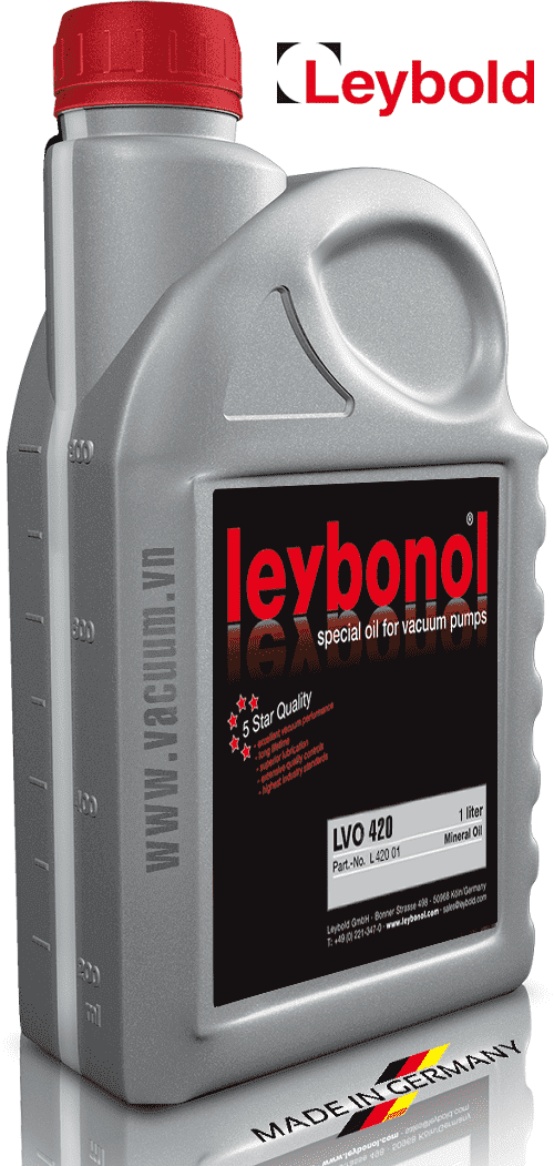 dau chan khong leybonol lvo 420, dau bom chan khong leybonol lvo 420