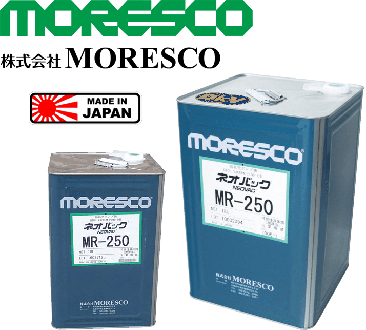 Dầu chân không Moresco MR-250, Moresco vacuum oil MR-250