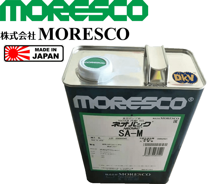 Dầu chân không Moresco SA-M, Moresco vacuum oil SA-M